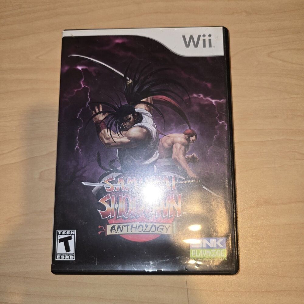 Samurai Shodown Anthology (Nintendo Wii, 2009) Manual ONLY / No Game